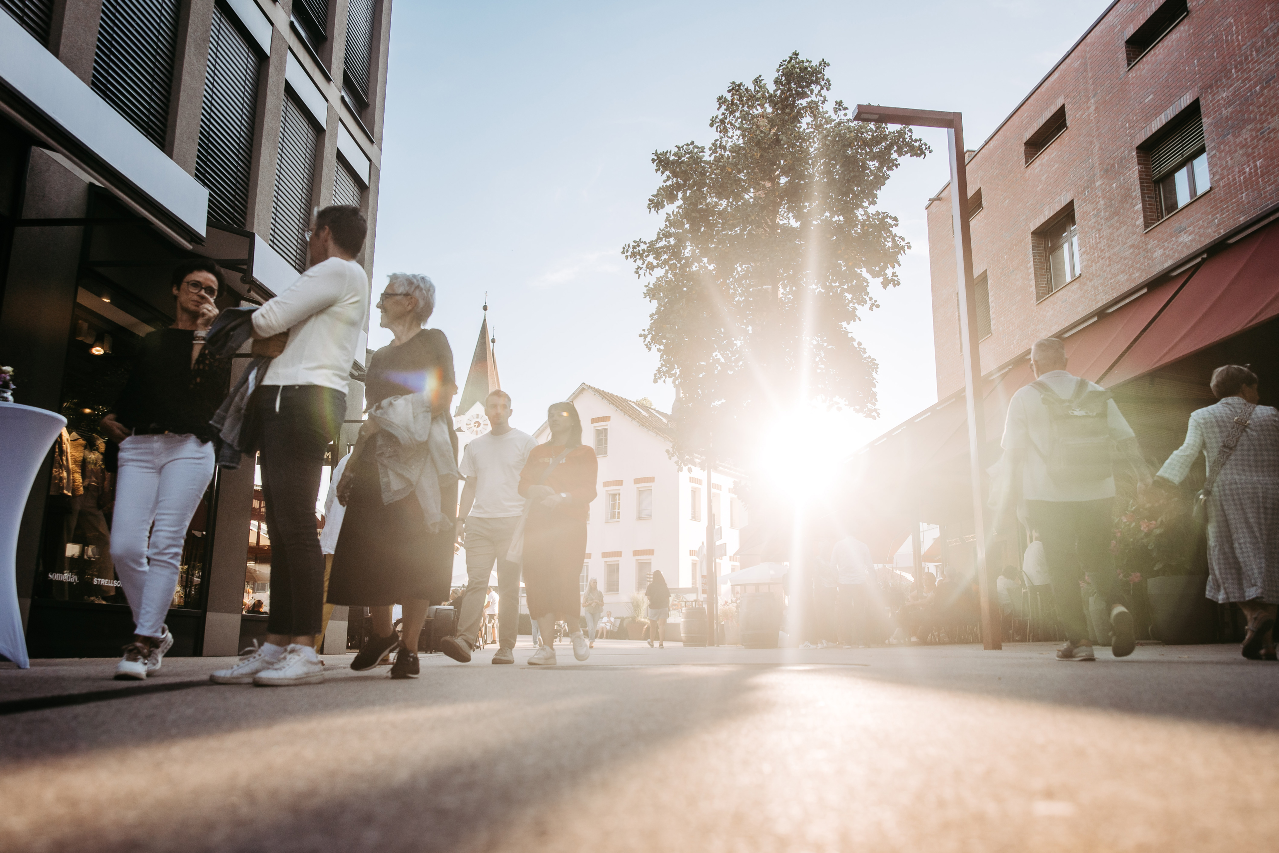 Garnmarkt Flanierzone